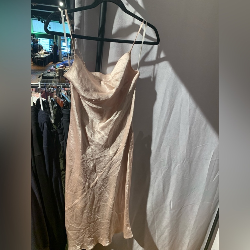 Babaton Blush Pink Slip Dress